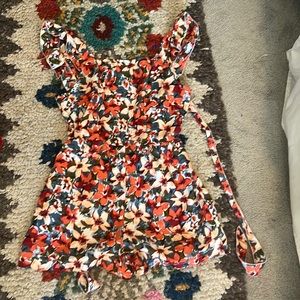 Multicolored romper from shein